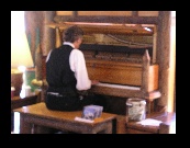 In the lobby of Paradise lodge we were treated to a piano recital. Legend has it that President Truman played this piano on a visit here.